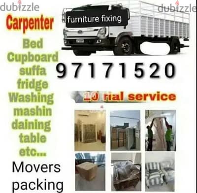 muscat furniture house shiftingg low price