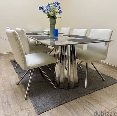 Danube dining table 8 seater