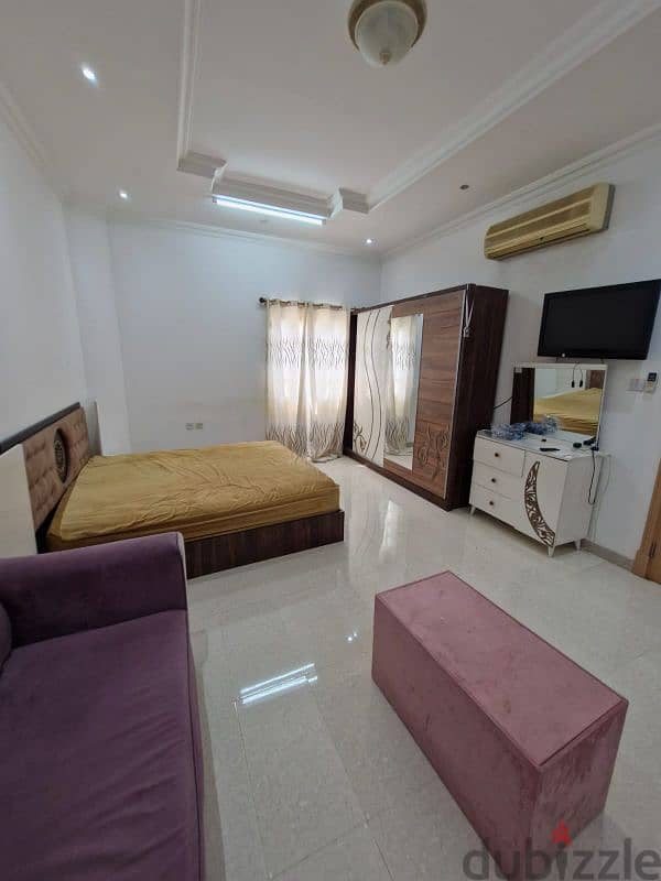 Furnished studio, Al Khuwair 33, behind Tata Restaurant 2