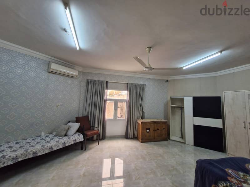 2 + 1 BR Ground Floor Furnished Flat with Garden in Qurum 29 11