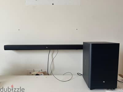 JBL Soundbar and Subwoofer