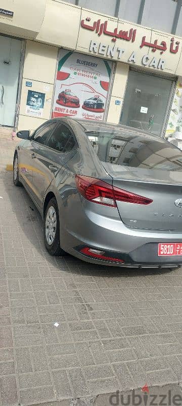 Hyundai Elantra 2020 model for Rent in Very good Condition 6