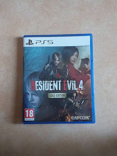 RESIDENT EVIL 4 FOR PS5 GOLD EDITION