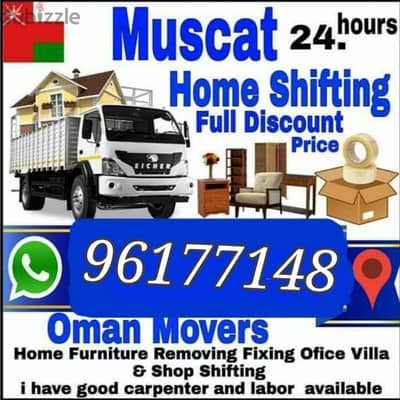 Muscat Mover carpenter house  shiffting  TV curtains furniture fixing