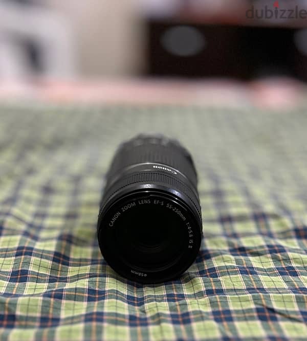 Canon EF-S 55-250mm Telephoto/Macro zoom lens 7