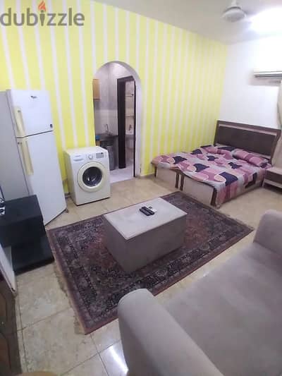 Furnished studio, Al Ghubrah Al Janoubia, opposite Sultan Complex