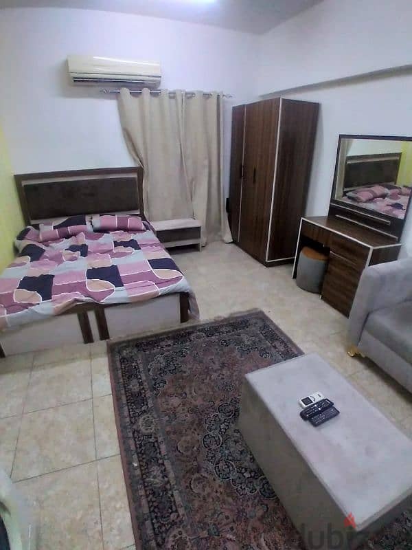 Furnished studio, Al Ghubrah Al Janoubia, opposite Sultan Complex 1