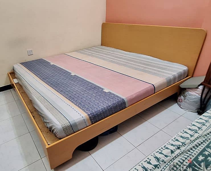 King Size Bed with Matress 1