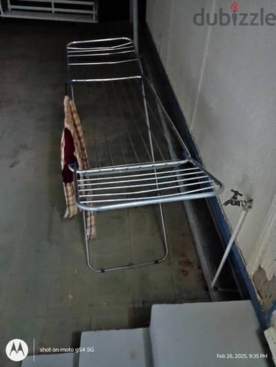 Aluminum cloth dryer stand