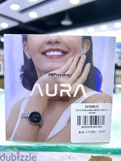 HiFuture Future Aura Bluetooth Calling Smart Watch for Women,