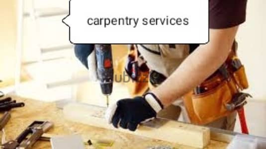 carpentry work and fix repair furniture wooden item