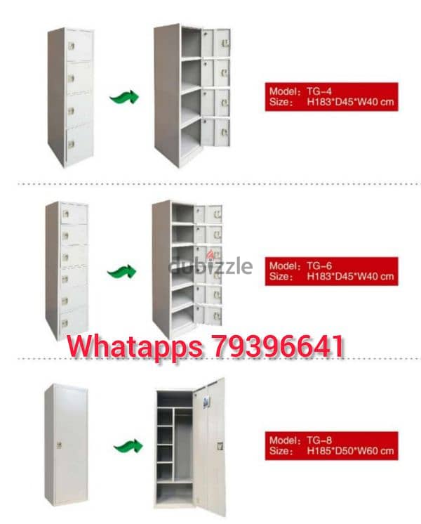 new still Cupboard available. all r not same size and not same price 4