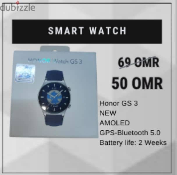 Honor GS3 Smart Watch ساعة ذكية 0