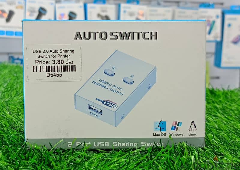 AUTO SWITCH 2 PORT USB SHARING SWITCH 0