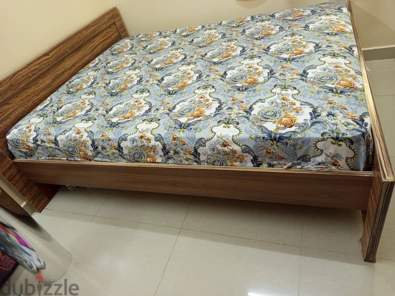 Bed with mattress 2