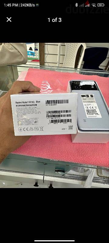 New mobile redmi note 11R 8 gb ram 0