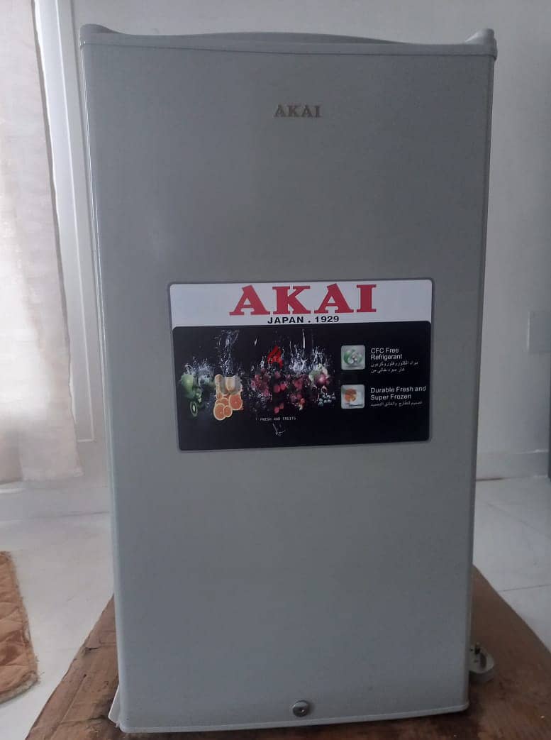 AKAI Japan Fridge – 5 Months Used – Excellent Condition 0