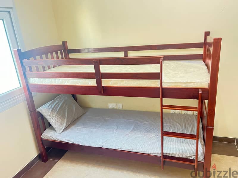 BUNK BED (90 X 200 CM) WITH MATTRESS 1