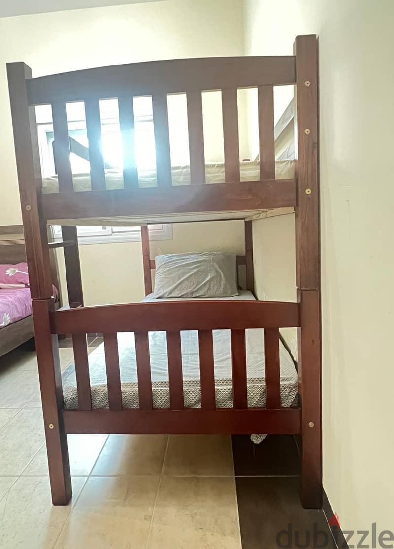 BUNK BED (90 X 200 CM) WITH MATTRESS 2