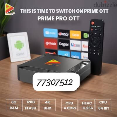 New 5G Daul Band wifi Tv Box with One year ip-tv subscription