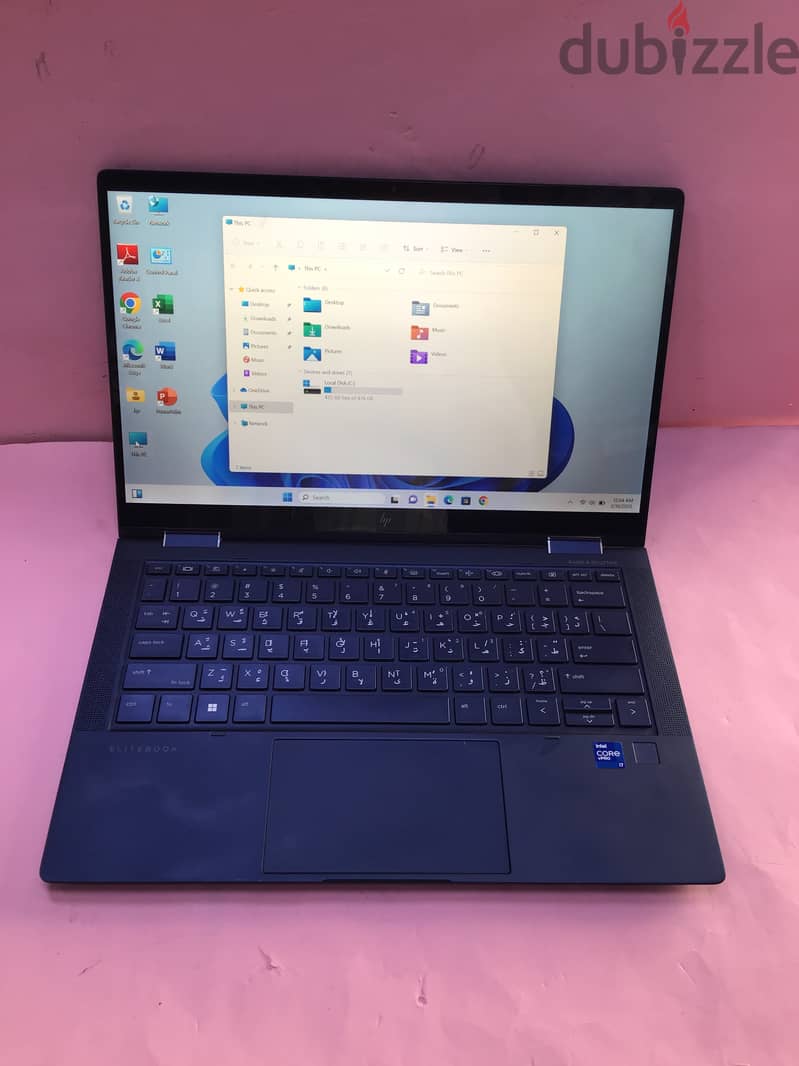 11th GENERATION X360 TOUCH SCREEN CORE i7 16GB RAM 512GB SSD HP DRAGON 8