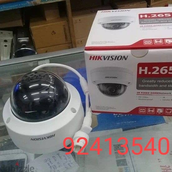 All type of CCTV Camera  Hikvision HD turbo 1080p  Ip camera HD 2