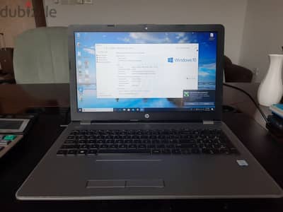 hp core i5 7th generation 8GB RAM 256GB 15 inch screen