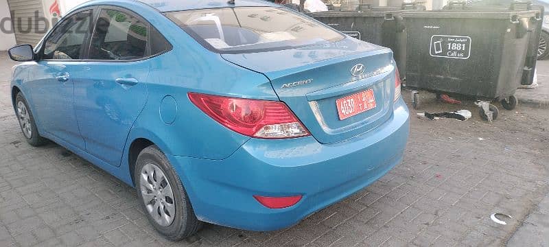 Hyundai Accent in good condition for Rent سيارات للايجار 3