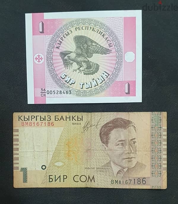 Kyrgyzstan  banknotes 1