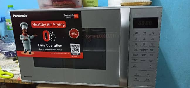 4-in-1 Panasonic Microwave | Air Fryer | Oven | Convection – Like New!