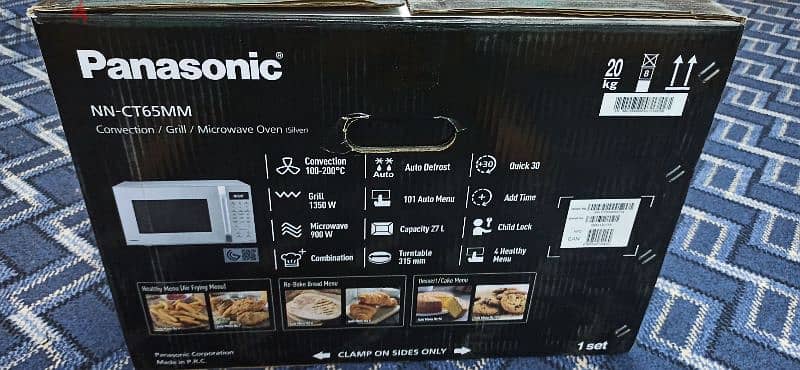 4-in-1 Panasonic Microwave | Air Fryer | Oven | Convection – Like New! 4