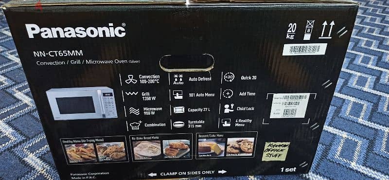 4-in-1 Panasonic Microwave | Air Fryer | Oven | Convection – Like New! 7