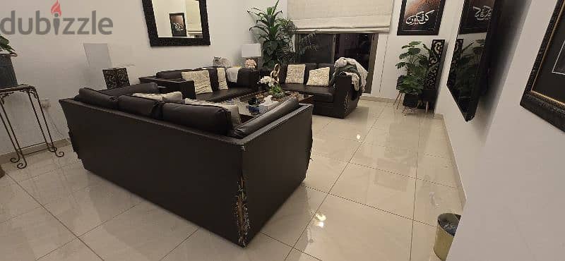 Leather Sofa Set 1