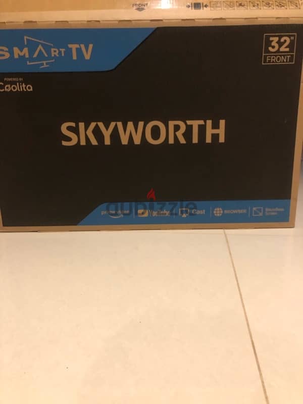 Skyworth tv 32 inch 40 OMR perfect condition 2