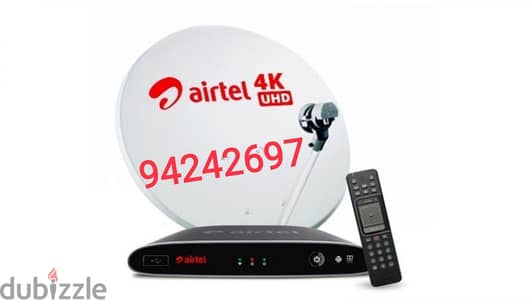 dish TV Airtel New satellite fixing