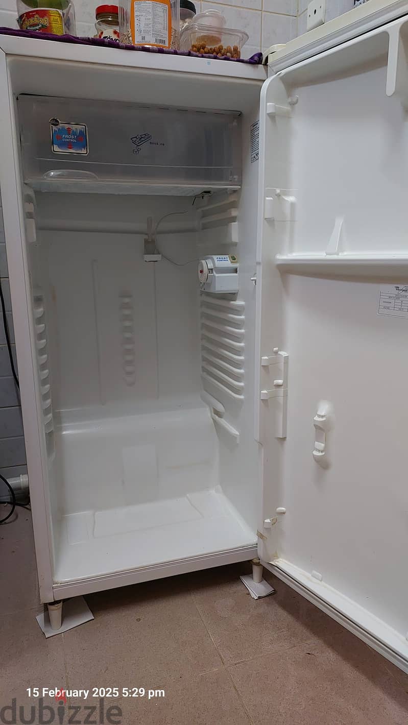 While colour single door fridge 3