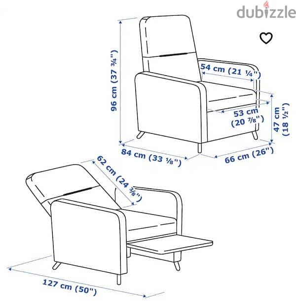 Recliner from IKEA 6