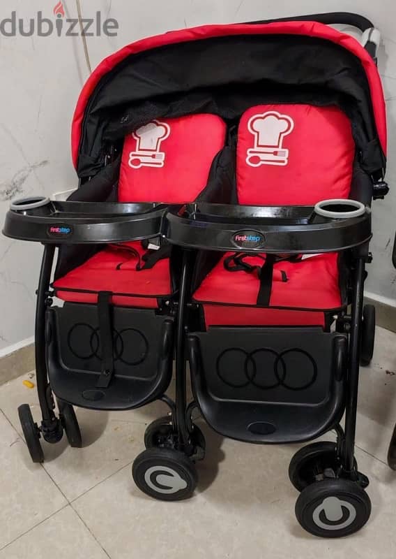 twin stroller for sale 1