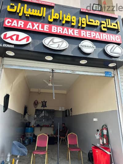 Vehicle work shop for sale located in Mabellah sanaiya no 12