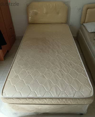 Single Bed  Cot with Mattress