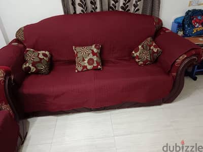 Sofa Set with covers