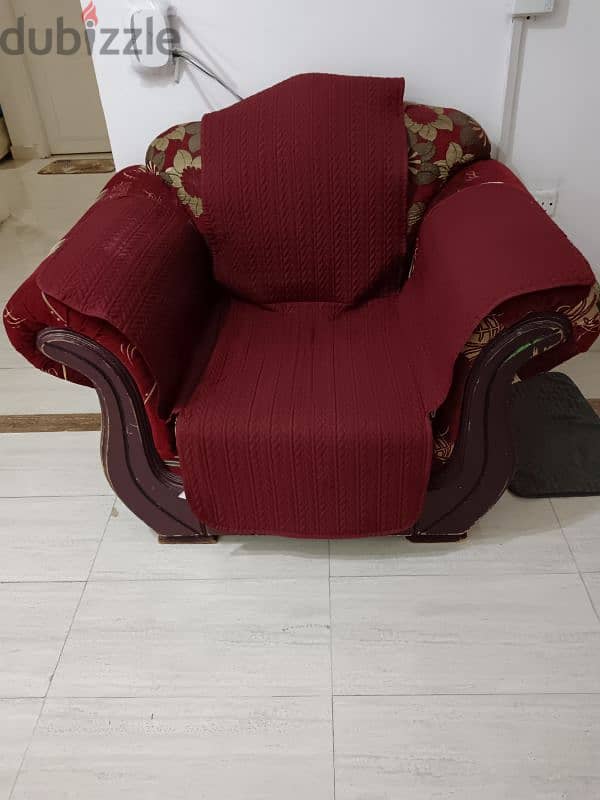 Sofa Set with covers 1