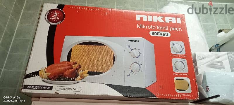 Microwave oven, Gas Cylinder, etc. leaving Oman 1