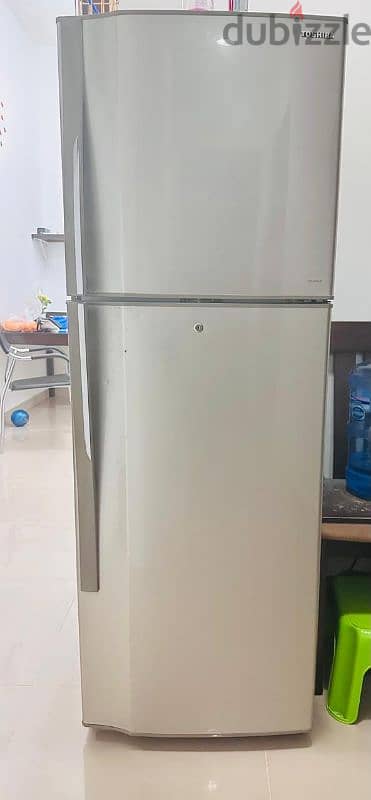 Toshiba double door fridge in good condition