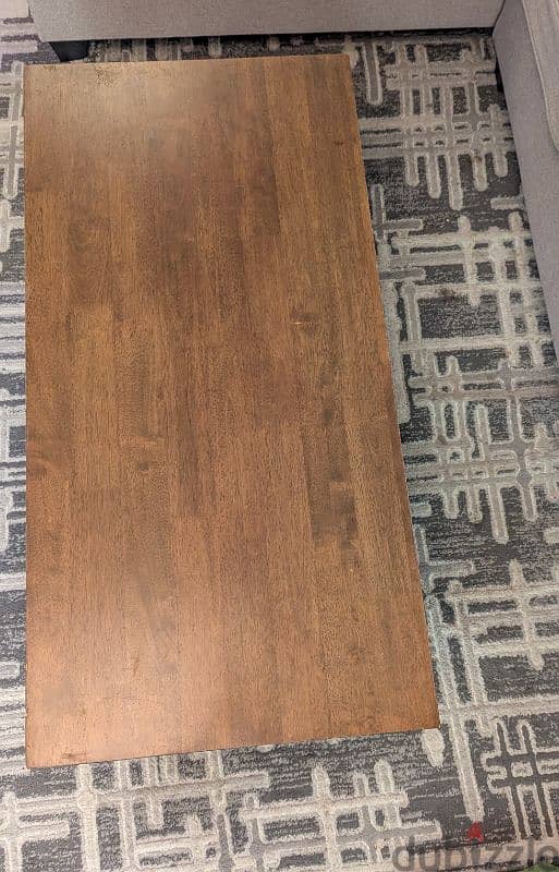 Coffee Table solid wood with carpet for sale 2