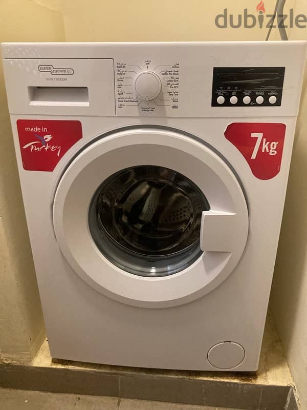 Washing machine for sale brand super general 0