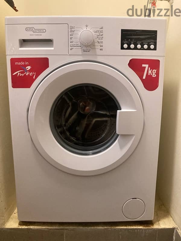 Washing machine for sale brand super general 1