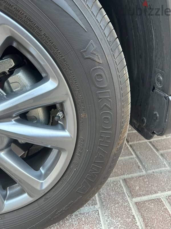 Yokohama Geolander tyres. Made in Japan 17 inches 3