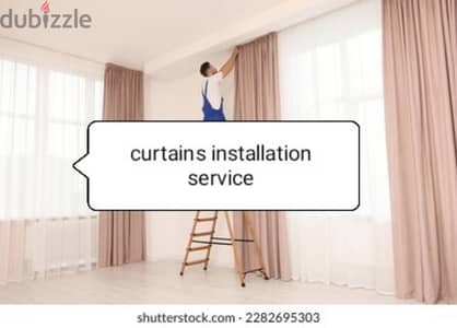 almost every type curtains and clocks tv stand and mirror fix