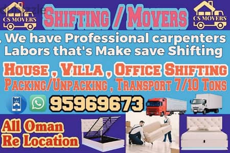 House shifting office shifting Villa Shifting service